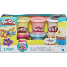 Набор пластилина Play-Doh из 6 баночек с конфетти