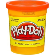 Баночка пластилина Play-Doh (141 г), оранжевый