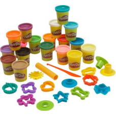 Супер-набор пластилина Play-Doh (18 баночек, 16 аксессуаров)