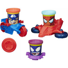 Игровой набор Play-Doh "Транспортные средства героев Marvel"